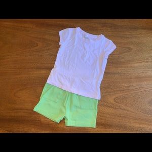 Shirt and short set